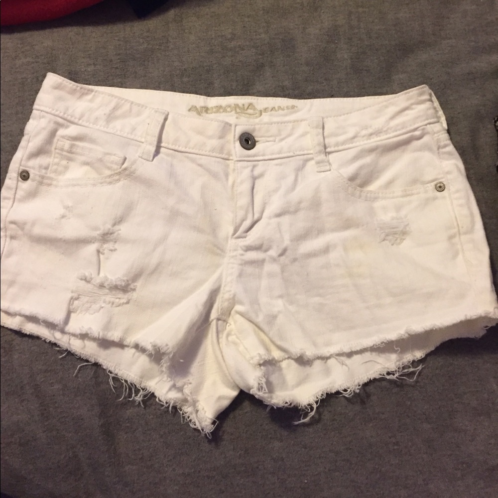 White shorts