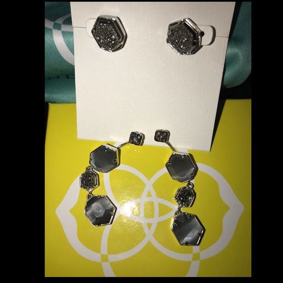 KENDRA SCOTT CUSTOM RUTHIE EARRINGS - Picture 4 of 4
