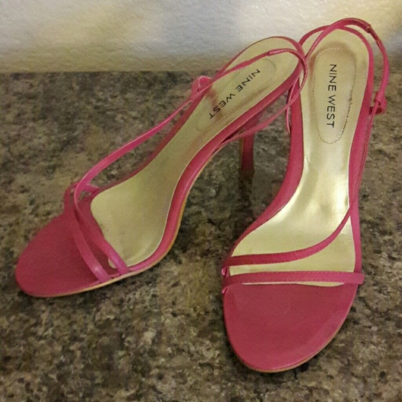 Pink Leather Sandals - Picture 2 of 4