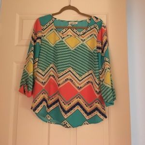Aztec top