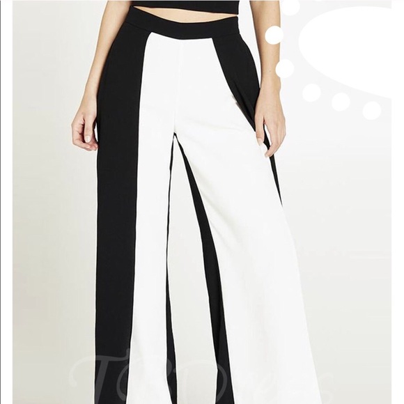 B&W Split Pants - Picture 2 of 8