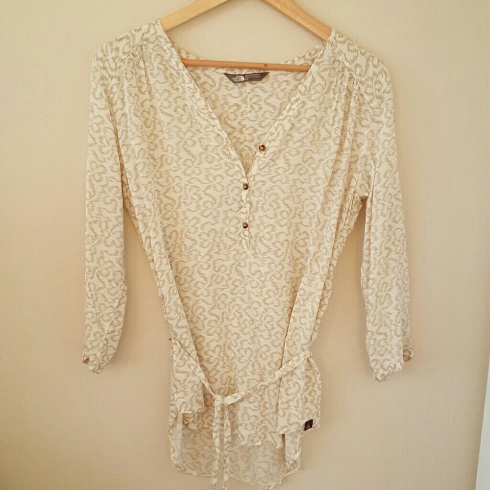 North Face Cream Tunic / Blouse