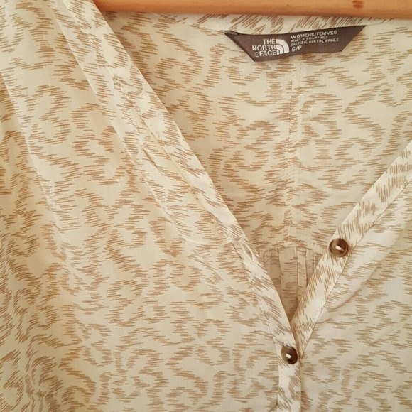 North Face Cream Tunic / Blouse - Picture 2 of 4