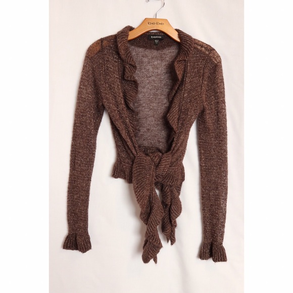 Bebe wrap sweater - Picture 1 of 2