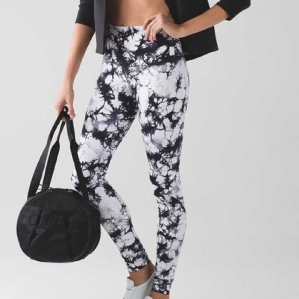 Lululemon WubderUnder High Rise Shibori