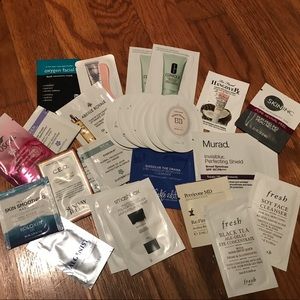High end skin-care samples!