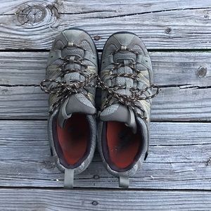 Gently used Merrell hiking shoes, size 9
