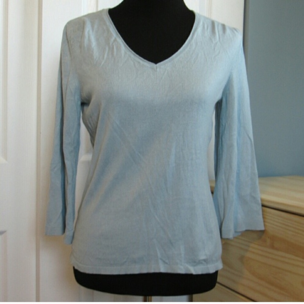 Ann Taylor | Lightweight Bell Sleeve Sweater