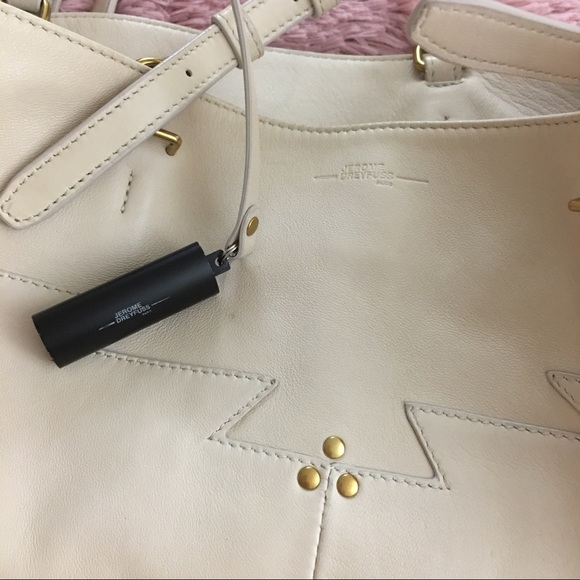 Jerome Dreyfuss Off-White Maurice Bag Sold Out - Picture 4 of 8