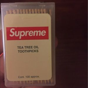 Supreme tea tree oil toothpicks