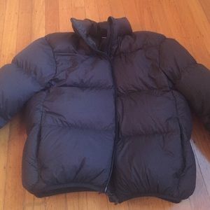 Uniqlo puffer jacket black