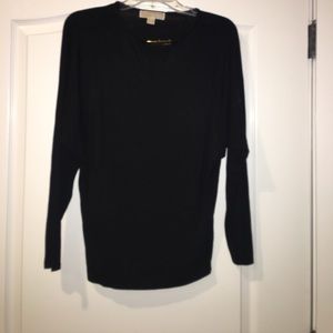 Michael Kors black cotton shirt