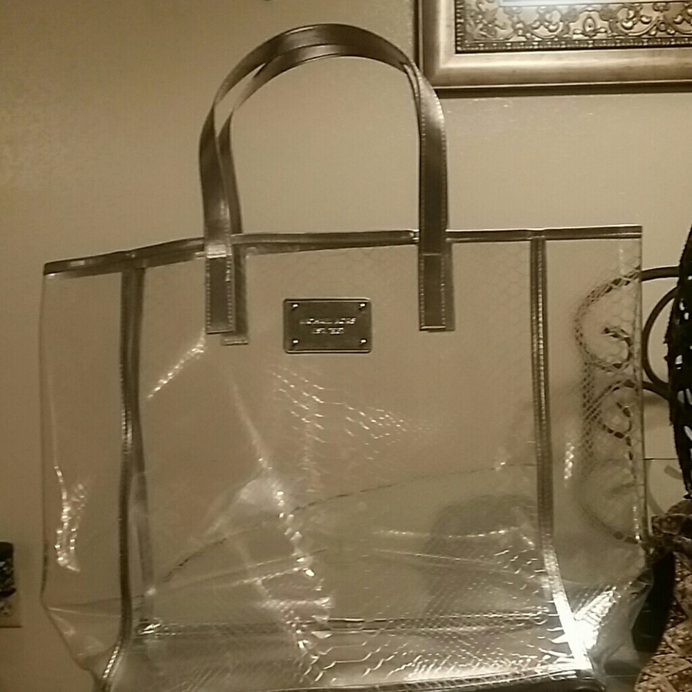 Michael Kors clear purse