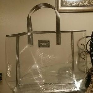 Michael Kors clear purse