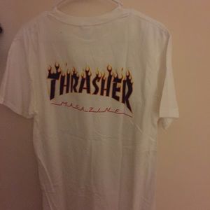 Supreme x thrasher shirt