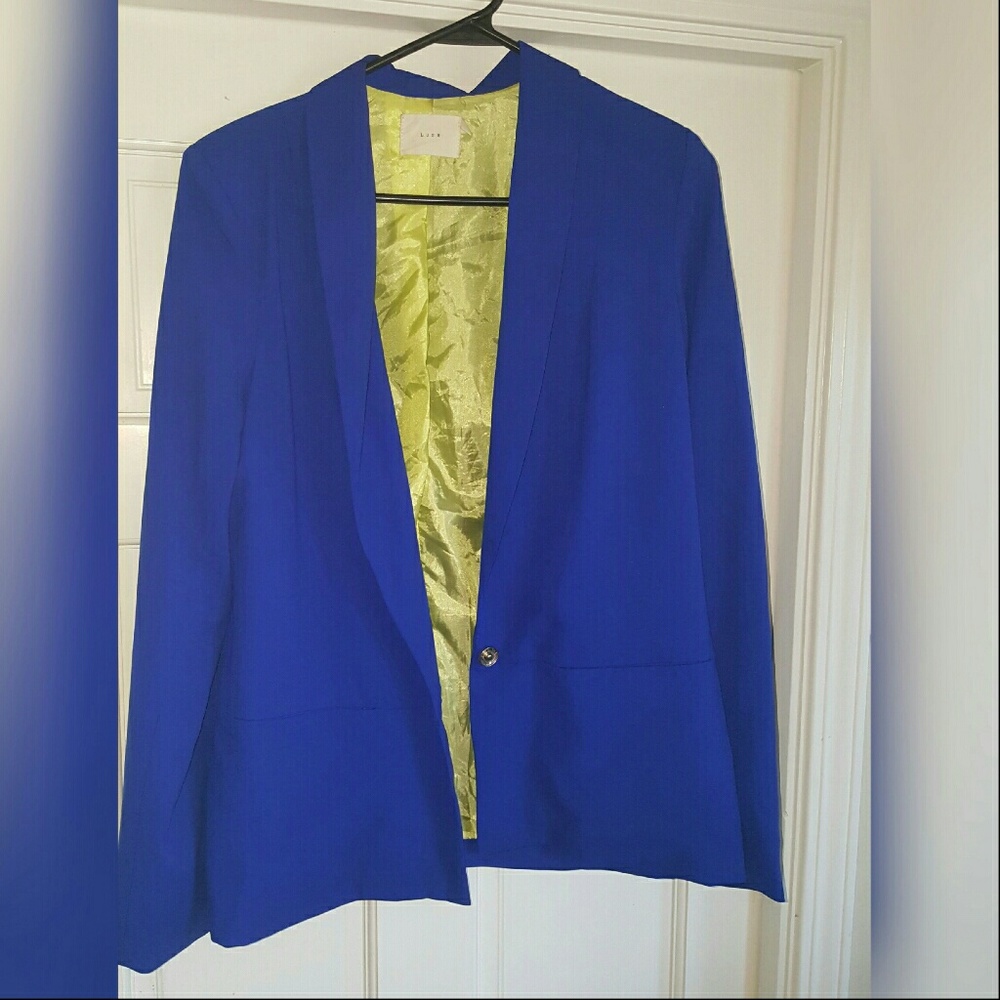 Cobalt Blue Blazer