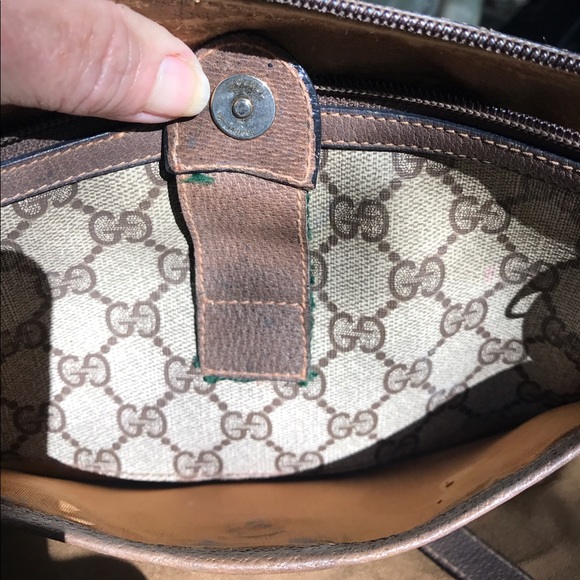 Authentic Vintage Gucci Messenger Bag SOLD - Picture 6 of 8