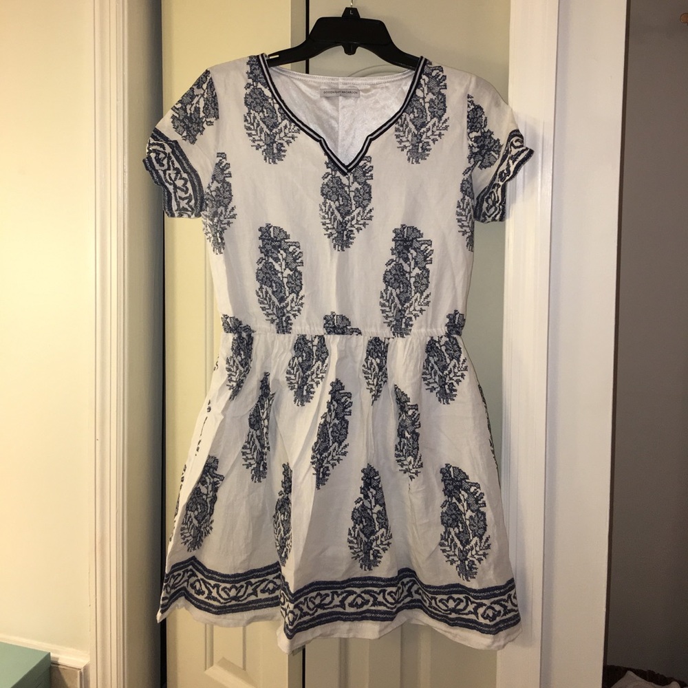 Printed Nautical Dress