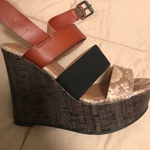 Brand new - never worn! Wedges