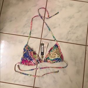 NWT Vitamin A bikini top