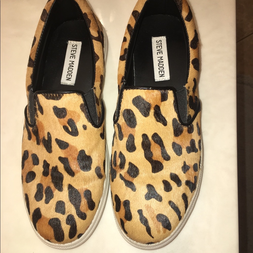 Steve Madden Leopard Sneakers