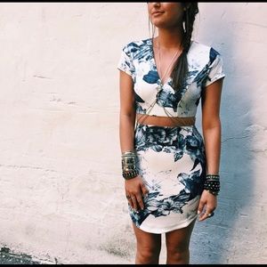LF two piece dress