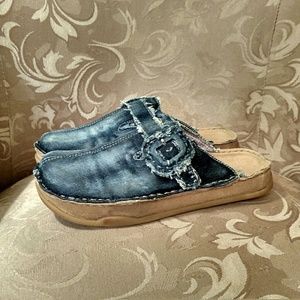 New! Earth Kalso Clogs 'Pathway' Negative Heel sz6