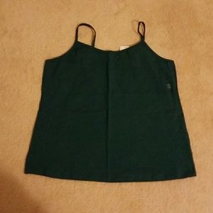 Dark green cami