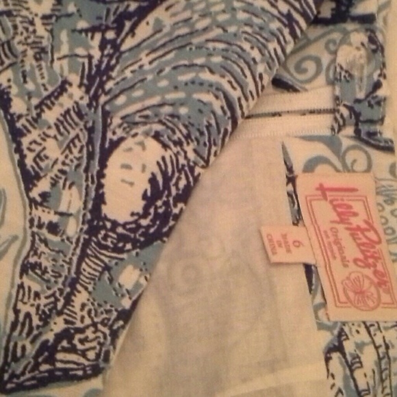 Lilly Pulitzer Stuffed Shells Rare Print - Picture 4 of 7