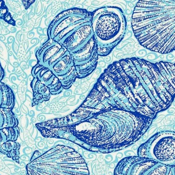 Lilly Pulitzer Stuffed Shells Rare Print - Picture 2 of 7