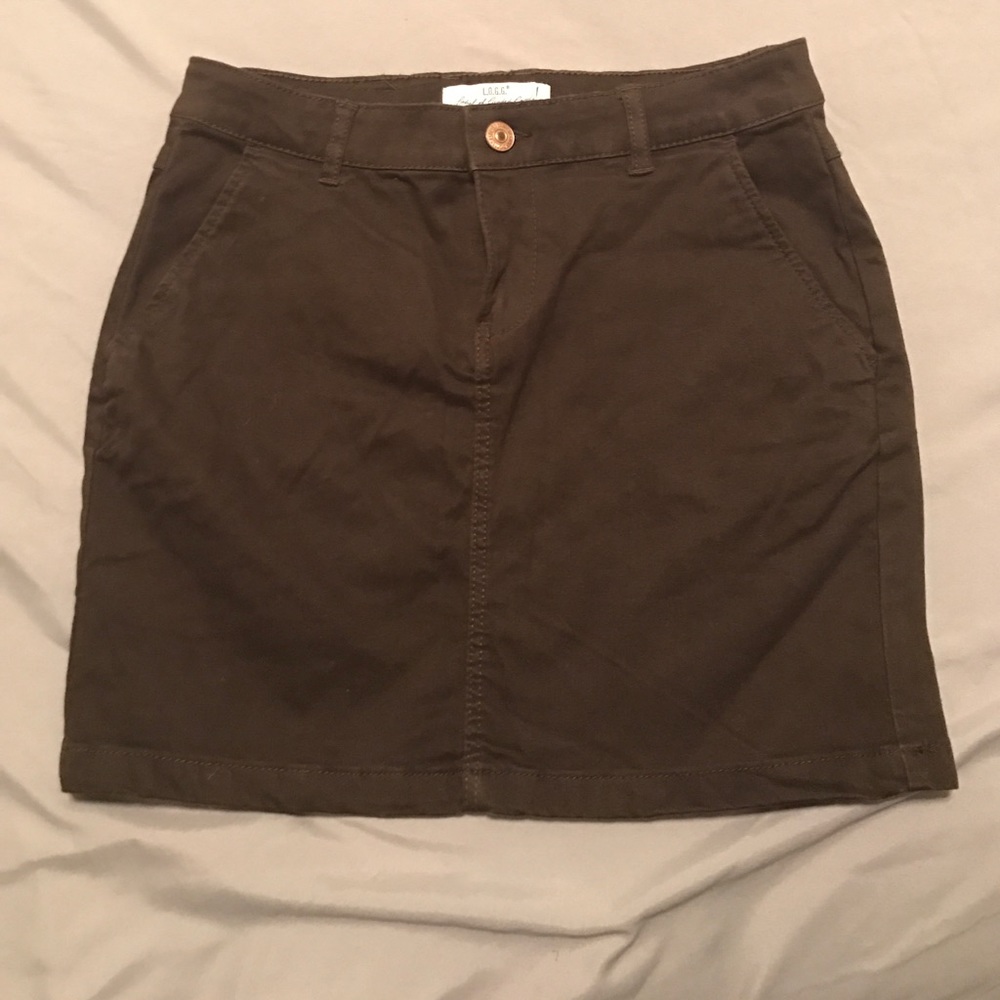 H&M brown skirt NWT