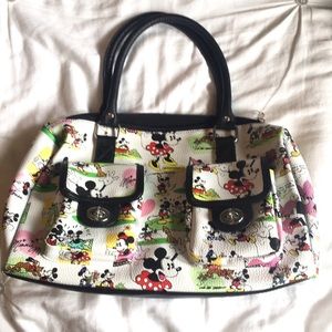 Mickey and Minnie Comic Purse