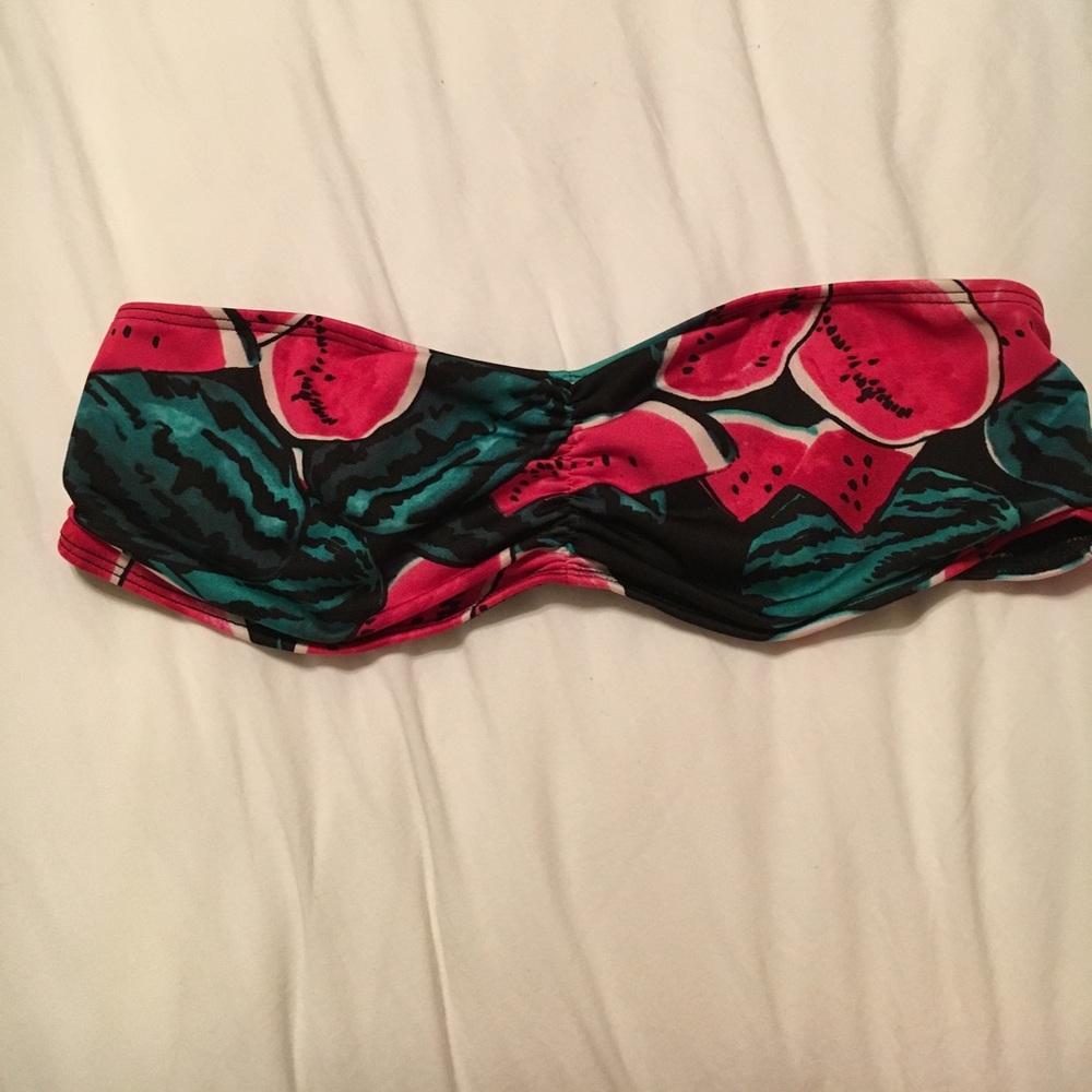 American Apparel Watermelon Print Swim Top