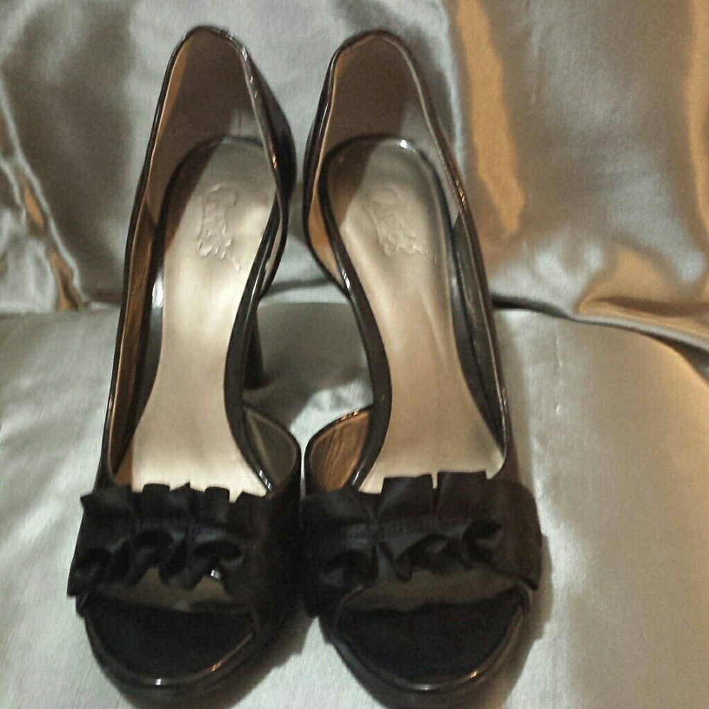 New Carlos Santana High Heel Peep Toe Sz 8.5M.