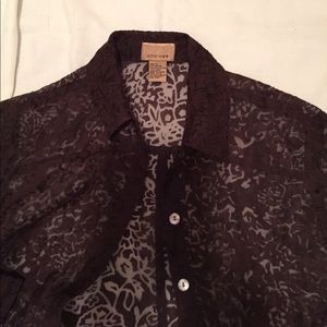 Elegant transparent shirt