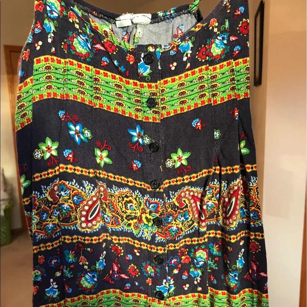 Colorful button tank top - Picture 5 of 8