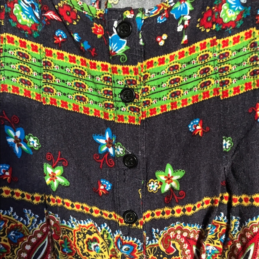 Colorful button tank top - Picture 6 of 8