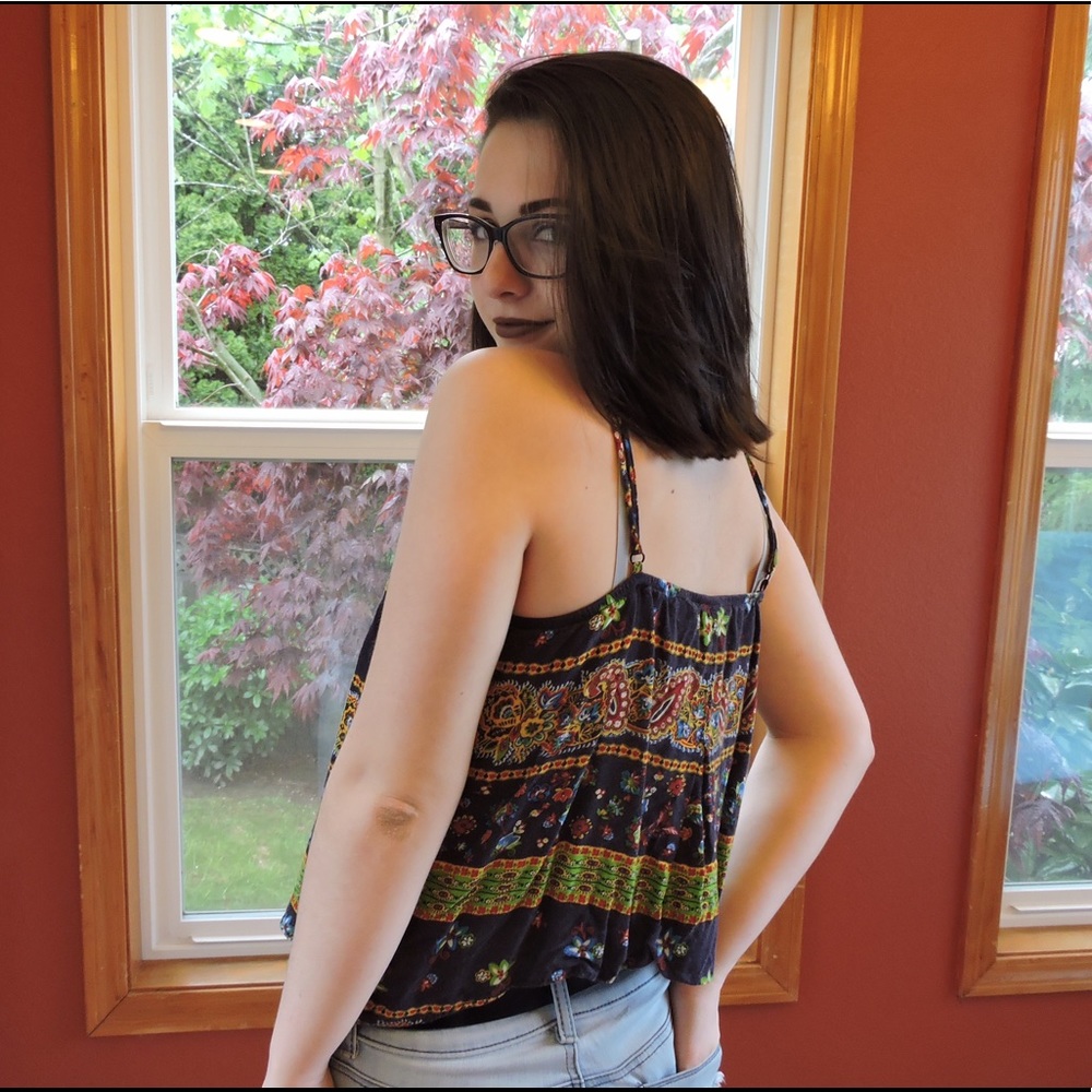 Colorful button tank top - Picture 4 of 8