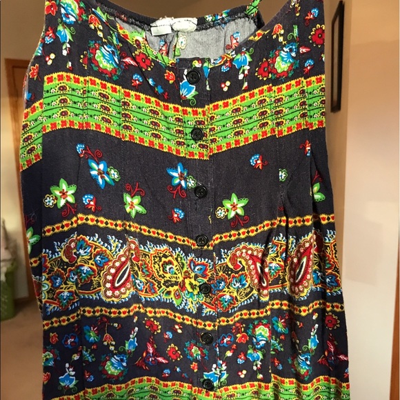 Colorful button tank top - Picture 5 of 8