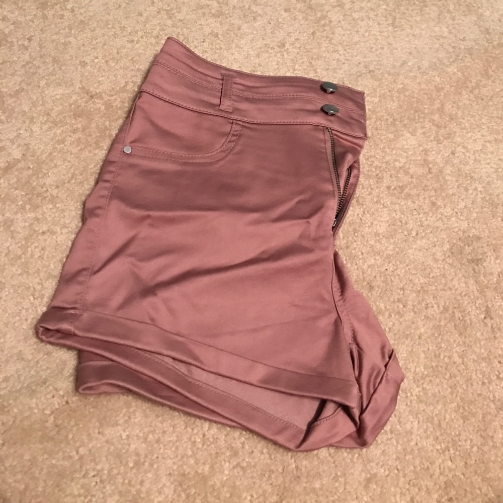 High waisted shorts