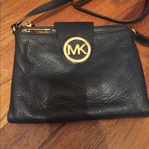 Like New Condition Navy Blue Michael Kors Purse
