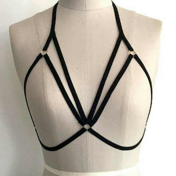 Sexy Caged Harness  Bra - Picture 4 of 5