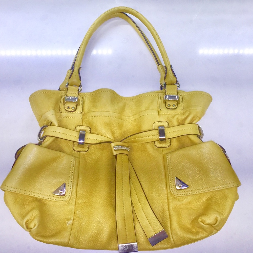 Genuine leather, designer handbag