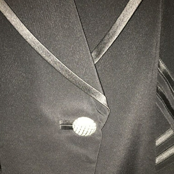 classy rhinestone button suit - Picture 3 of 4