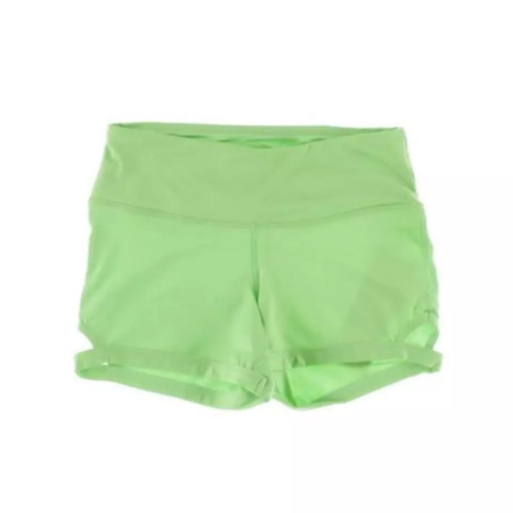 NEW green capezio fitness yoga shorts -M