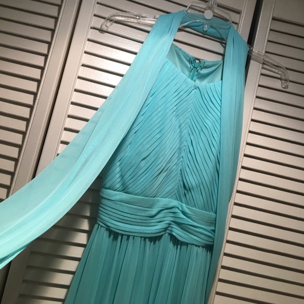 Teal Evening Dress 👗 - Picture 3 of 4