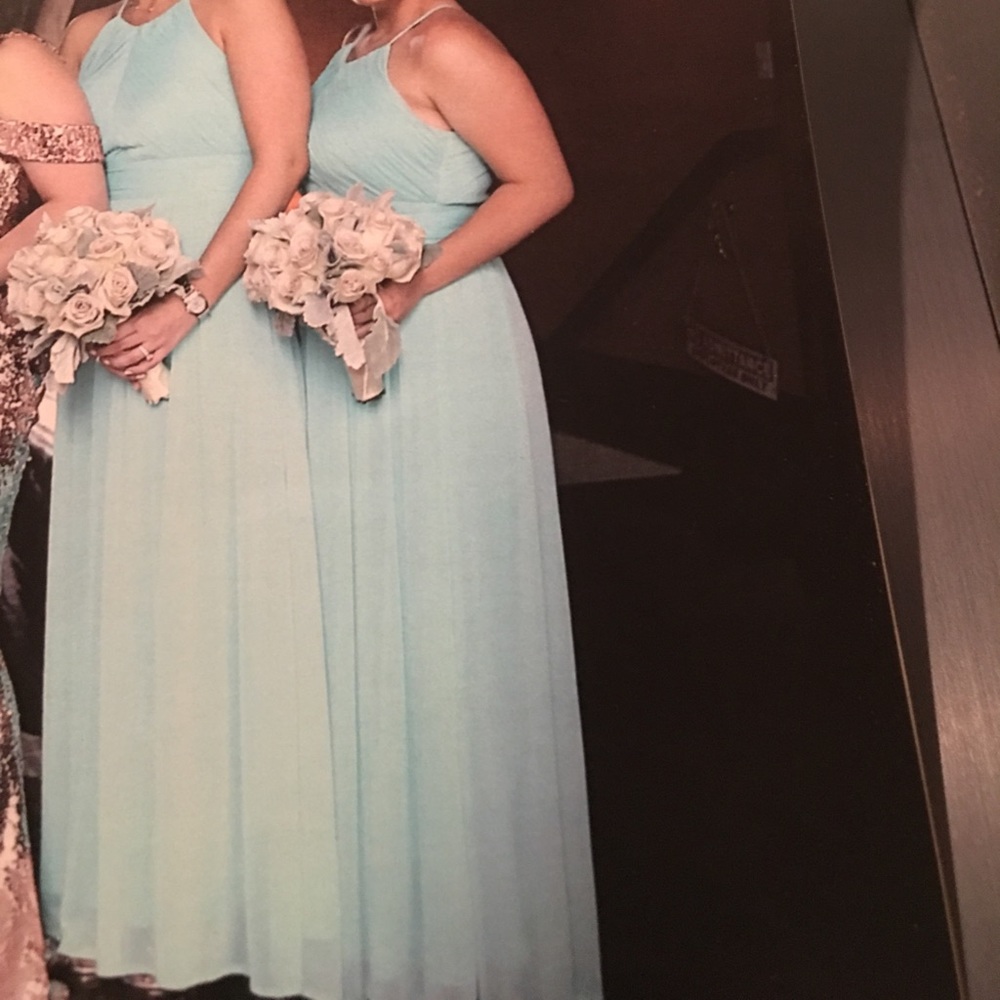 Teal Evening Dress 👗 - Picture 4 of 4