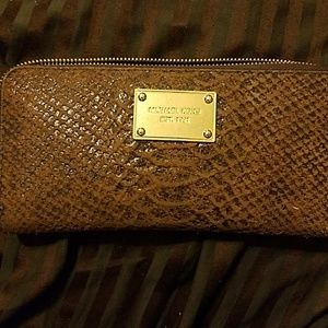 Zip around Michael Kors wallet