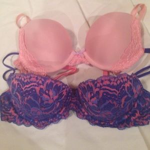Victoria's Secret & PINK Bras Set