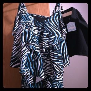 Women's Size 24 TOP/22 Bottom 2 Piece Swimwear